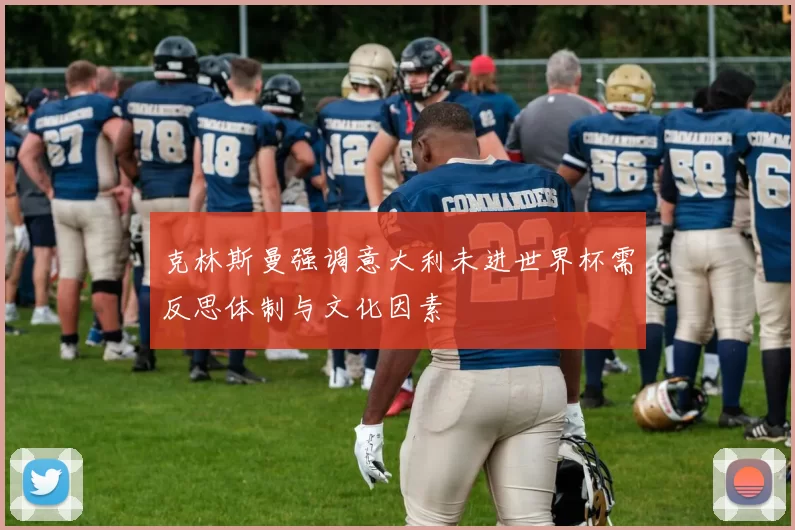 克林斯曼强调意大利未进世界杯需反思体制与文化因素