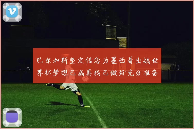 巴尔加斯坚定信念为墨西哥出战世界杯梦想已成真我已做好充分准备
